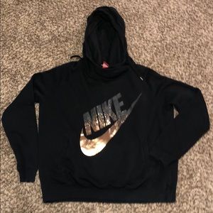 Nike Metallic Swoosh Hoodie